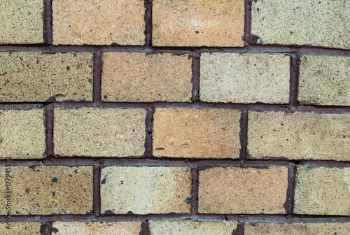 Close up of old brick wall texture background