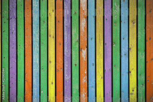 wooden background multicolor