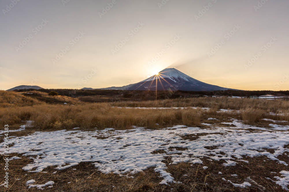 Mountain Fuji Sunrise