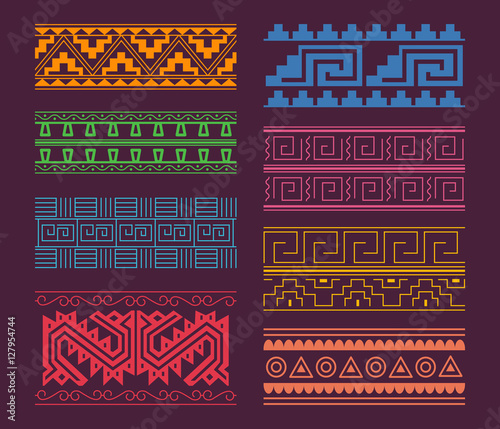 Ethnic vector ornament.