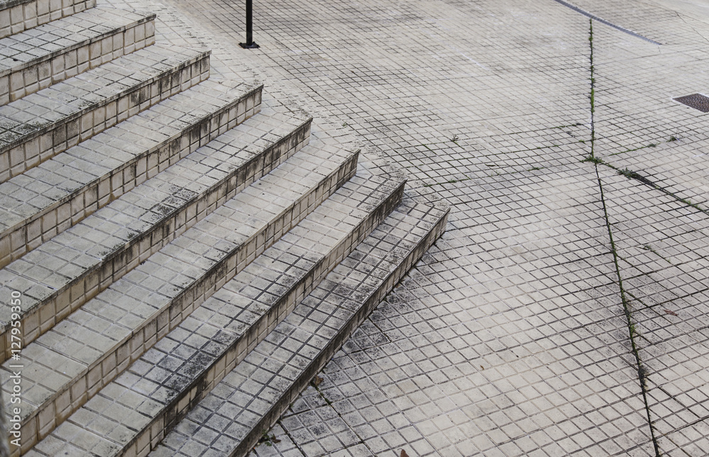 City stone stairs City stone stairs
