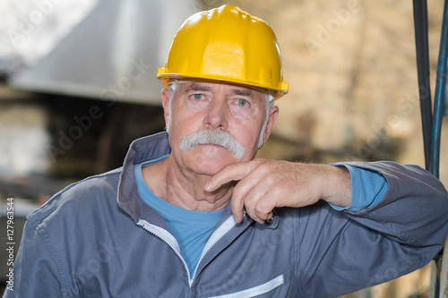 construction worker portrait