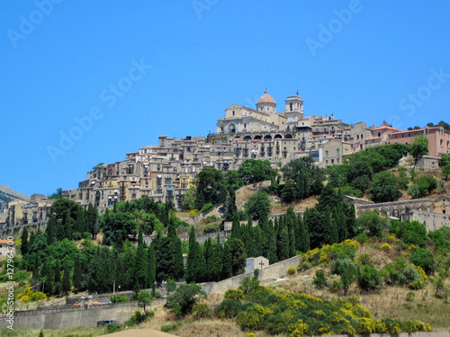 Italy sicily - village in madonie