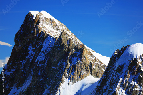 Alpine landscape in Haute Savoie  France