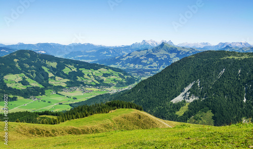 Beautiful Brixen Valley and Kitzbuhel Alps, Tirol, Austria © elephotos