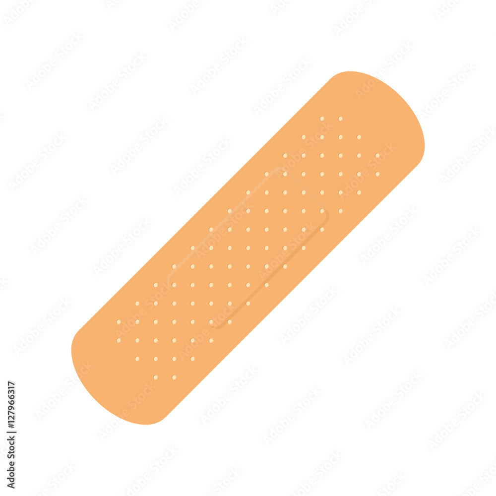 Flat icon medical bandage. Vector illustration. Flat icon medical bandage. Vector illustration.