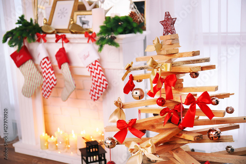 Creative Christmas tree in ...