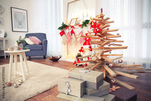 Creative Christmas tree in ...