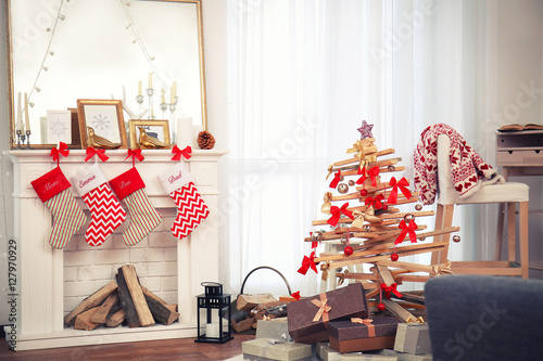 Creative Christmas tree in ...