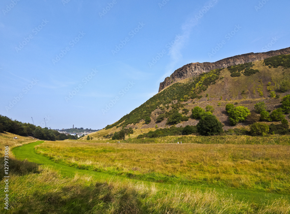 Fototapeta premium Holyrood Park in Edinburgh