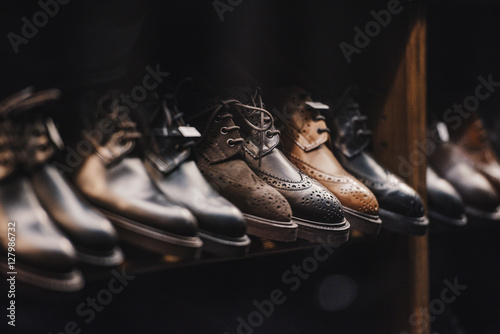 Man shoes store photo
