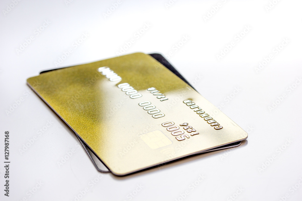 bunch of credit cards on white background online shopping bunch of credit cards on white background online shopping