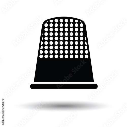 Tailor thimble icon