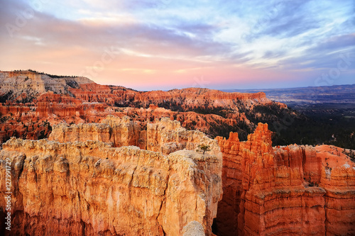 Scenic view in Bryce Canyon National Park