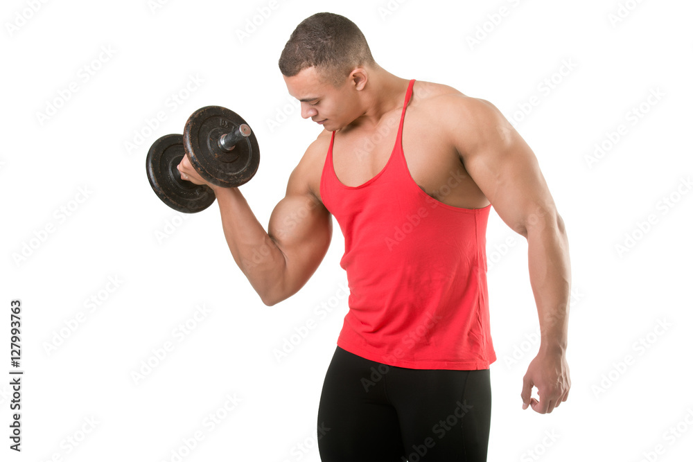 Standing Bicep Dumbbell Curl Standing Bicep Dumbbell Curl
