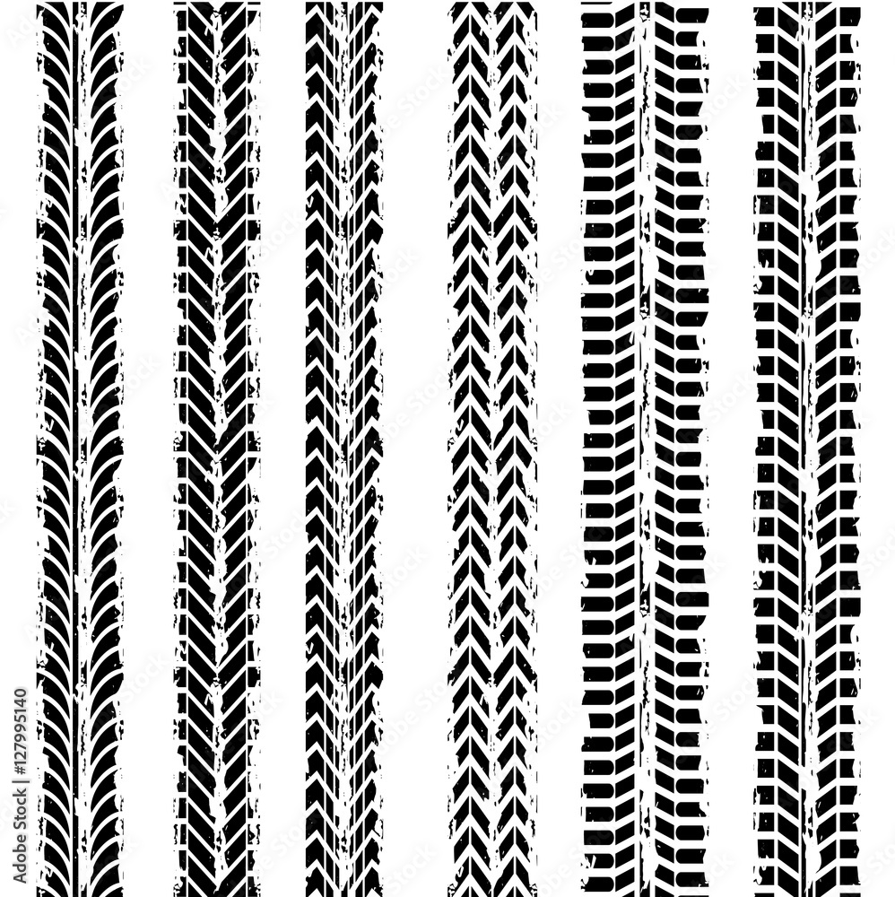 background of wheel prints in black and white colors. vector illustration background of wheel prints in black and white colors. vector illustration