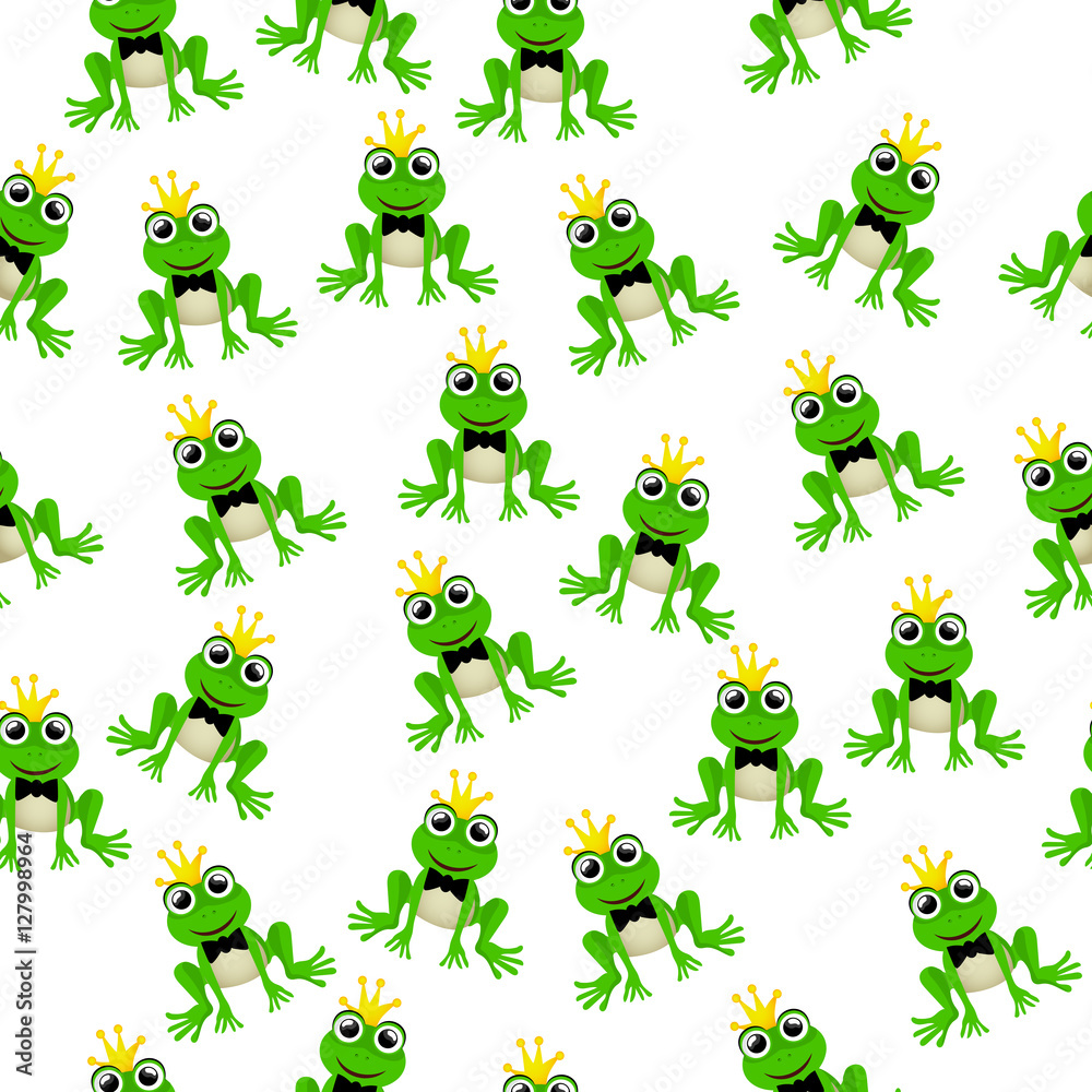 Fototapeta premium frog prince or princess