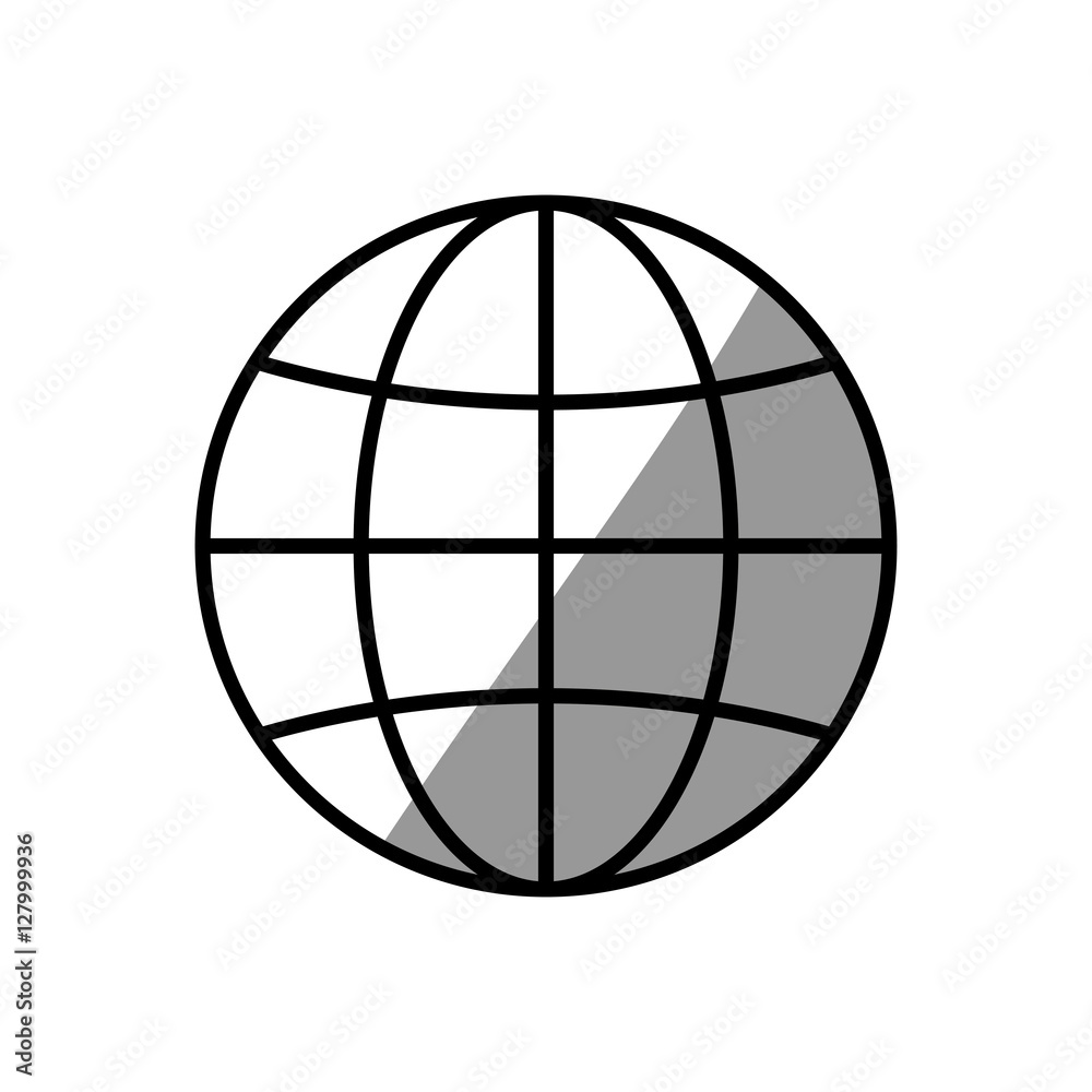 Global sphere symbol icon vector illustration graphic design Global sphere symbol icon vector illustration graphic design