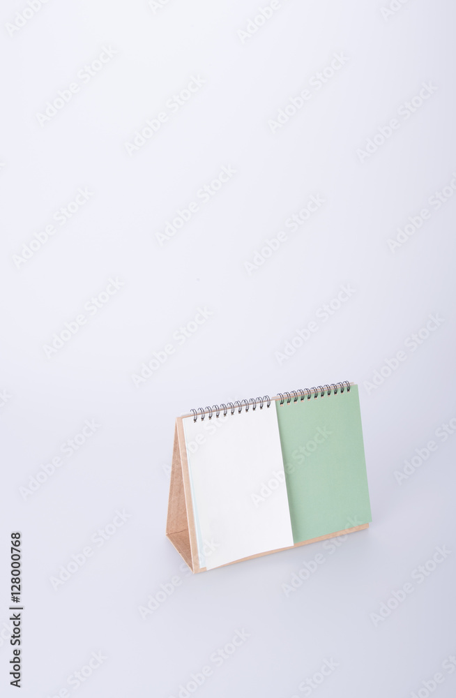 calendar or empty desk calendar on the background. calendar or empty desk calendar on the background.