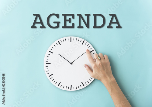 Schedule Alarm Clock Time Concept