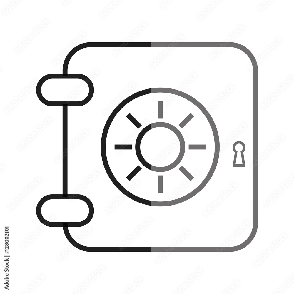 strongbox deposit box icon vector illustration graphic design strongbox deposit box icon vector illustration graphic design