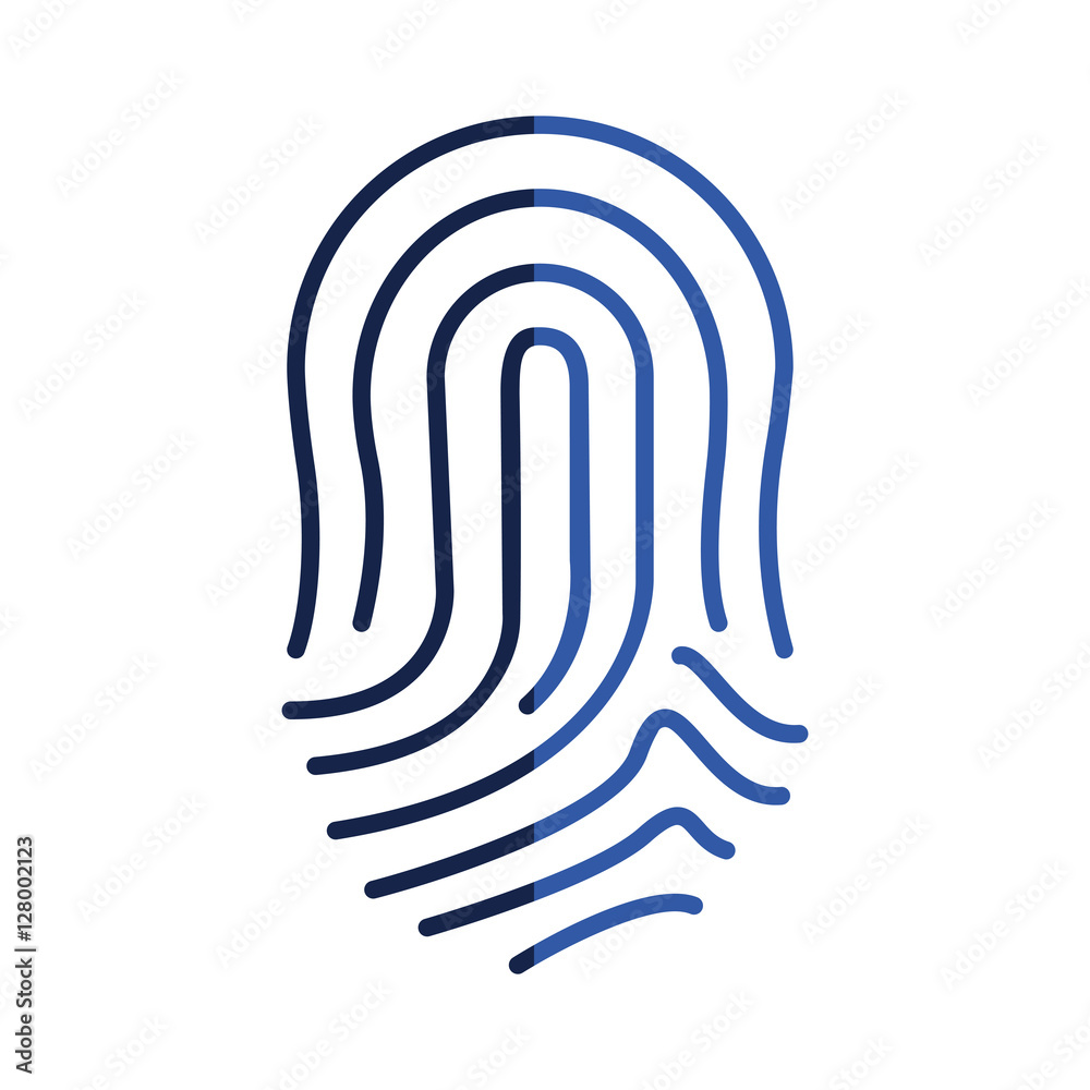 fingerprint human thumb icon vector illustration graphic design fingerprint human thumb icon vector illustration graphic design