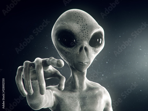 Obraz na płótnie alien
