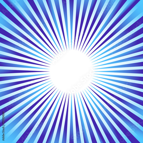 Rays, beams, starburst (sunburst) pattern. Converging lines abst