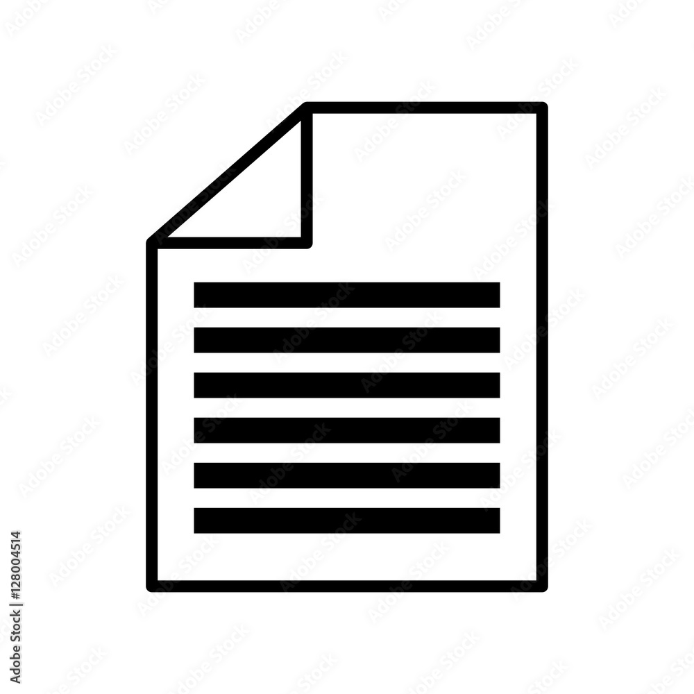 Document paper report icon vector illustration graphic design Document paper report icon vector illustration graphic design