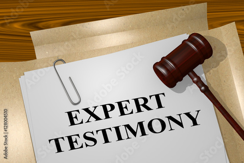 Expert Testimony - legal concept