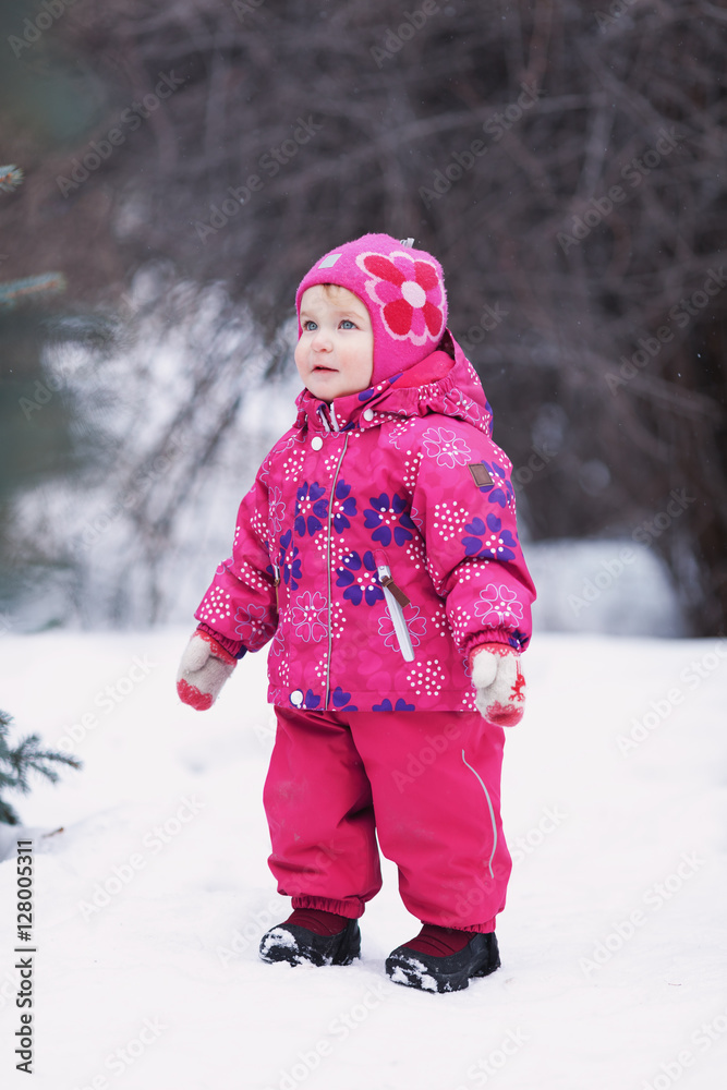 Portrait of happy pretty girl near Christmas tree, winter, Portrait of happy pretty girl near Christmas tree, winter,