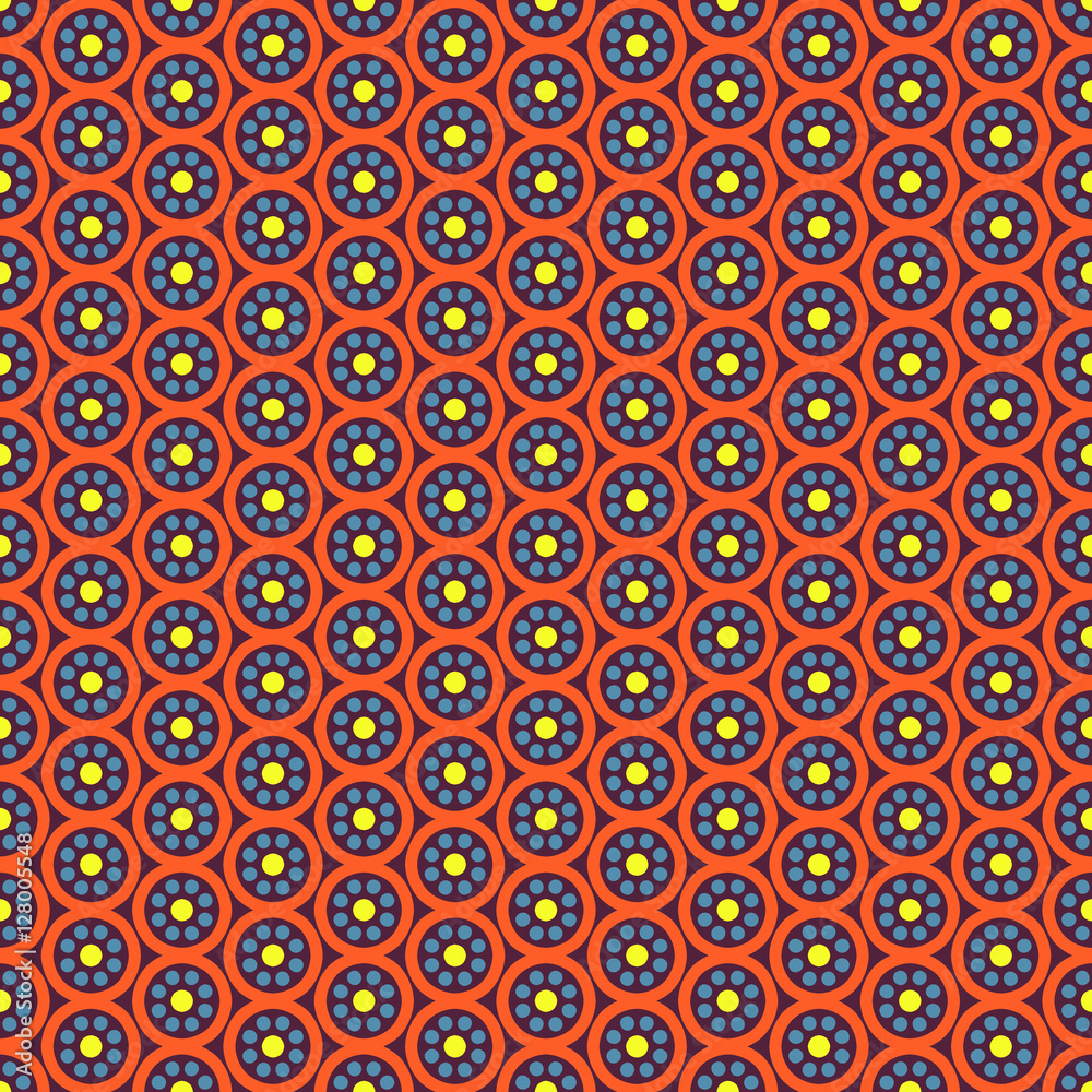 Ethnic floral seamless pattern Ethnic floral seamless pattern