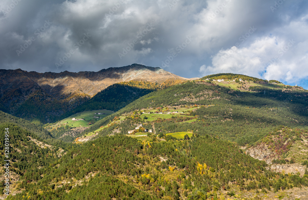 view Martello Valley, Trentino Alto Adige, Italy