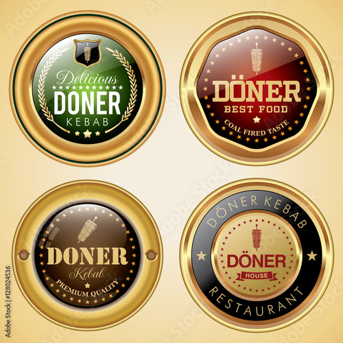 Doner Kebab badges