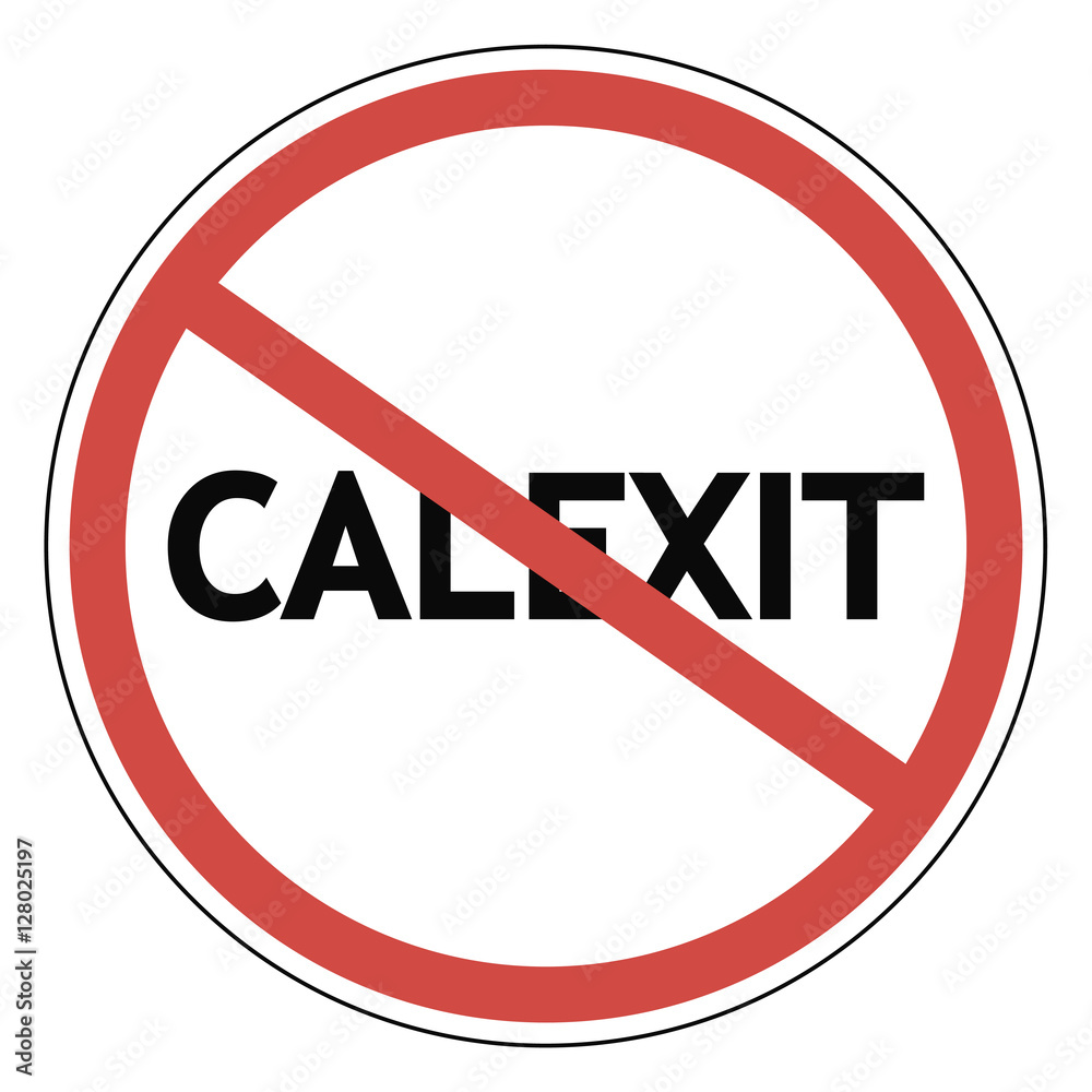 sign calexit prohibited, road sign calexit forbid, vector sign calexit prohibited, road sign calexit forbid, vector