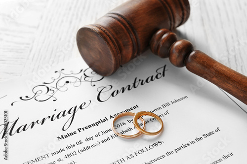 Golden wedding rings with j...