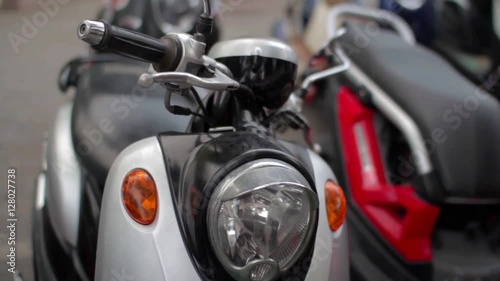 Parking for mopeds motorbikes