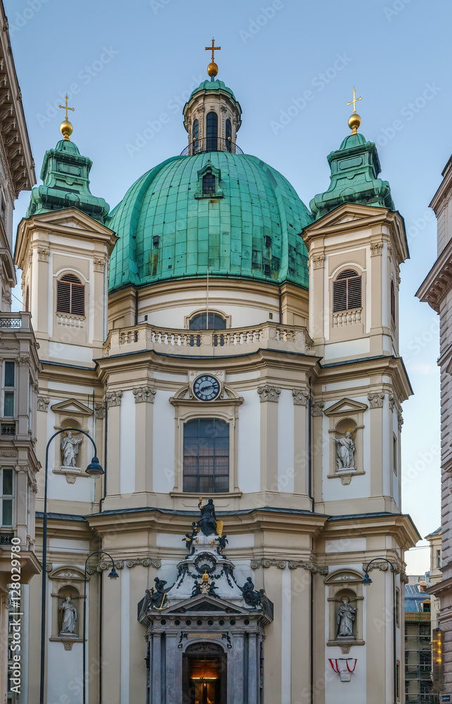 Peterskirche in Vienna, Austria