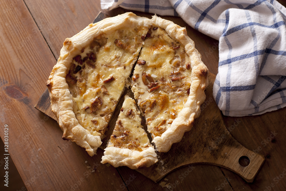 chanterelle pie foto de Stock Adobe Stock