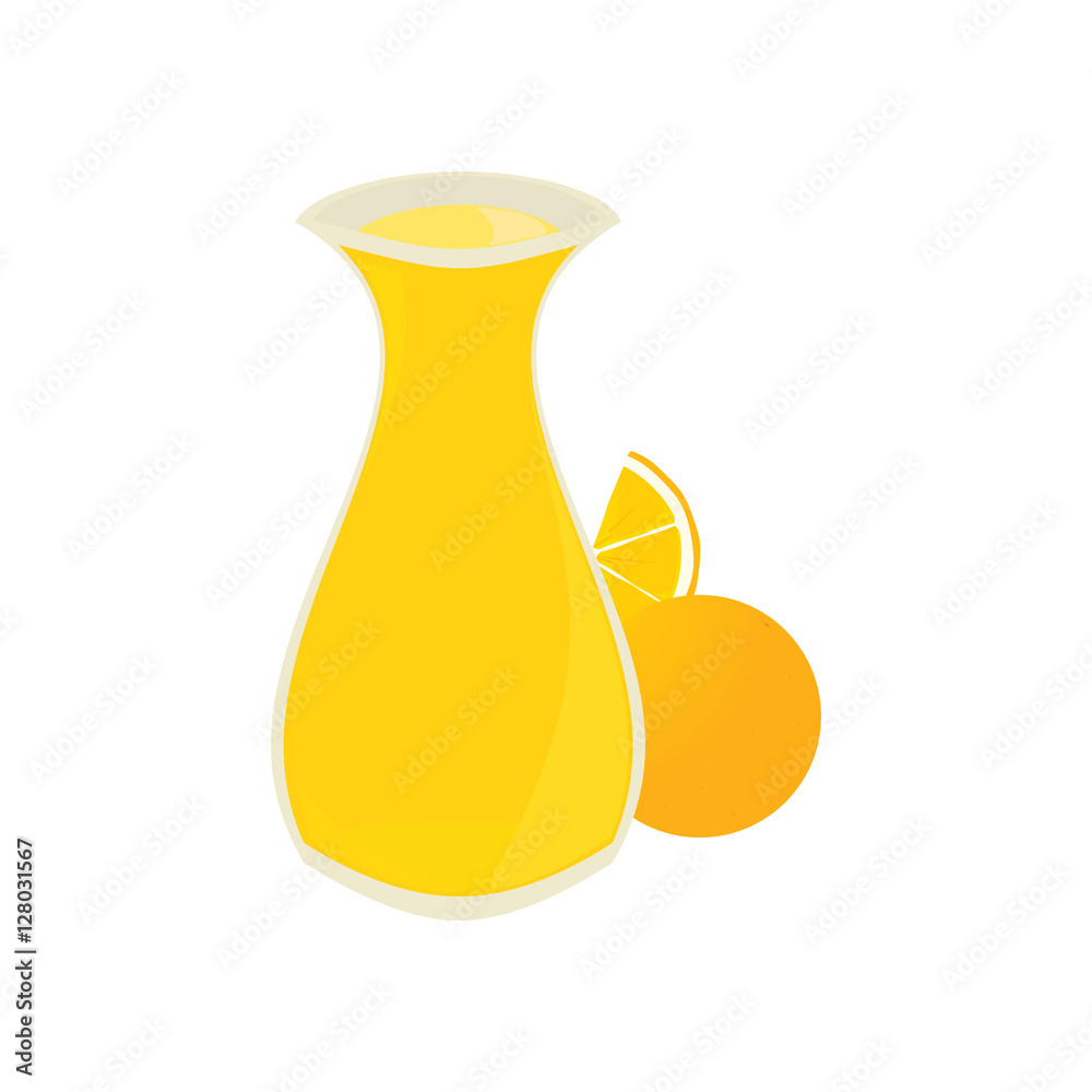 Orange juice in carafe Orange juice in carafe
