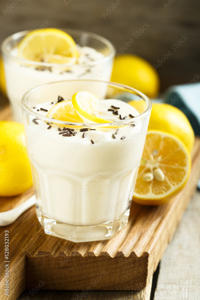 Lemon mousse Lemon mousse