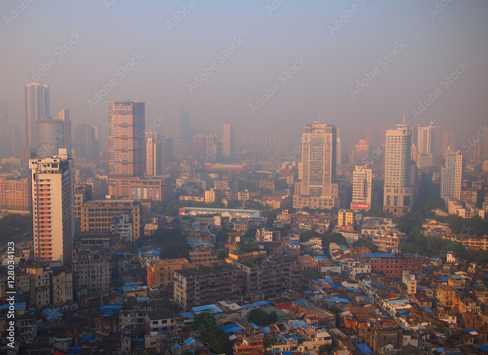 Obraz premium Guangzhou skyline