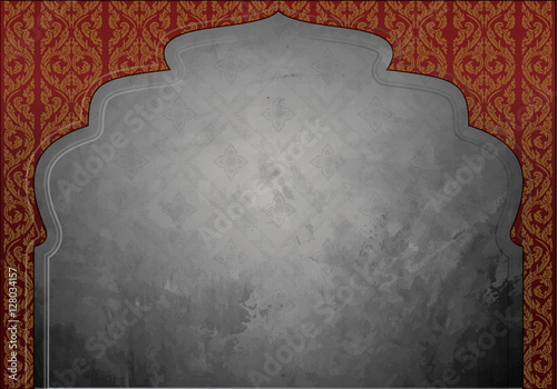 Asian traditional art Design Vector, Thai traditional design, thai background