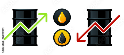 Icons barrel of oil