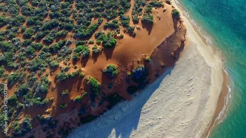 Francois Peron, Western Australia. Aerial Drone view