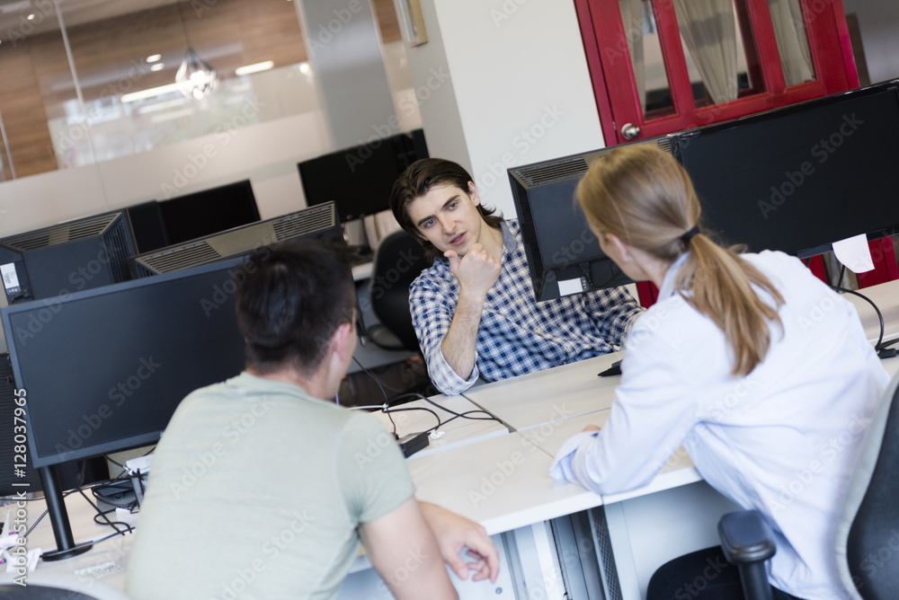 Obraz premium getting social