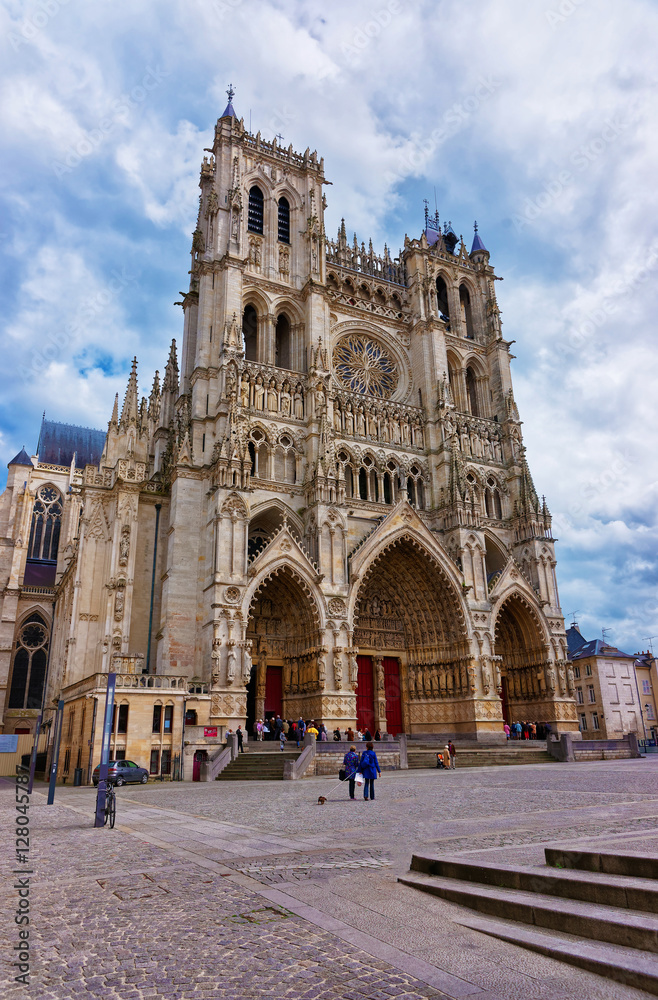 Amiens Cathedral of Our Lady in Somme  Hauts de France