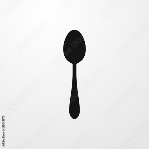 spoon icon illustration