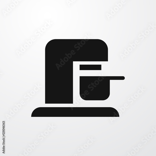 coffee machine icon illustration