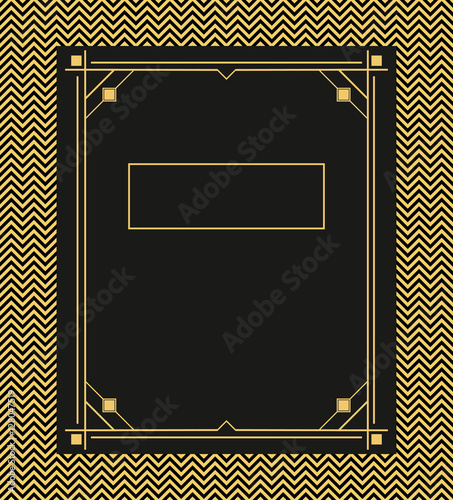 Vector illustration of frames, invitation cards templates in art
